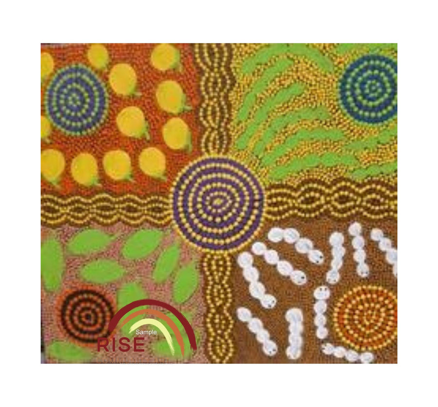 Indigenous-Art-Bush-Tucker-Phyllis-Walden
