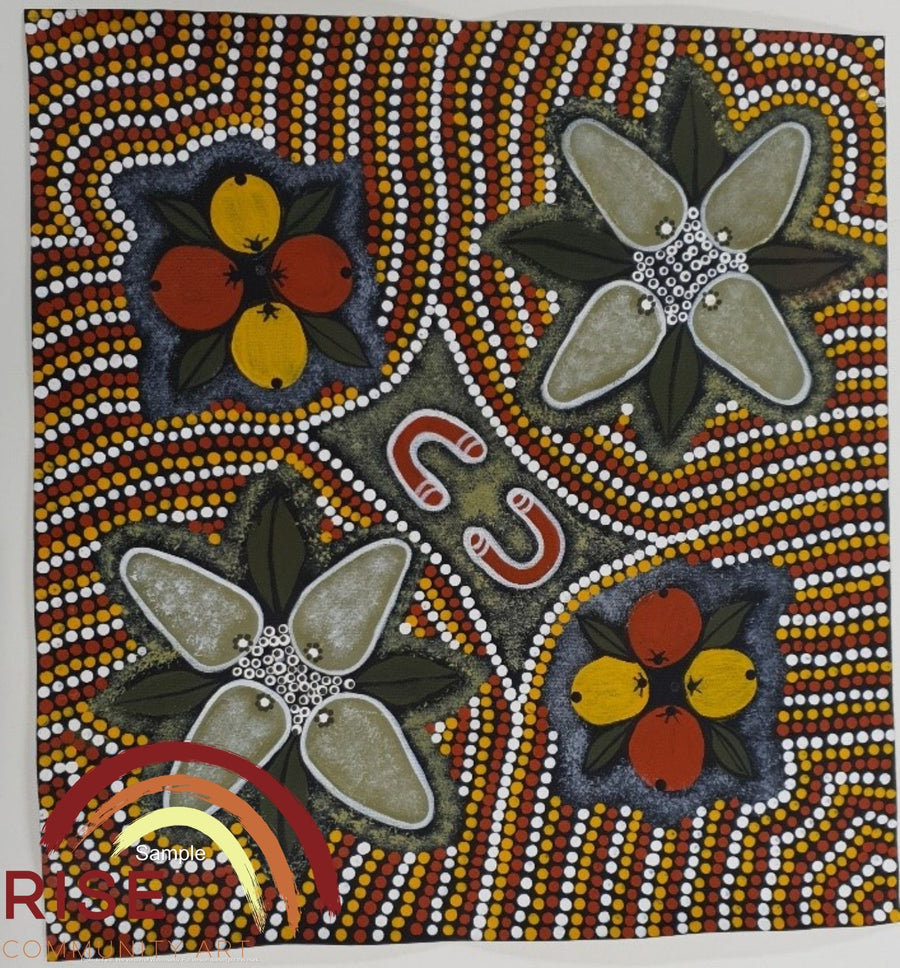 Indigenous-Art-Wild-Figs-and-Wild-Bush-Bananas-Patricia-Curtis-Forbes