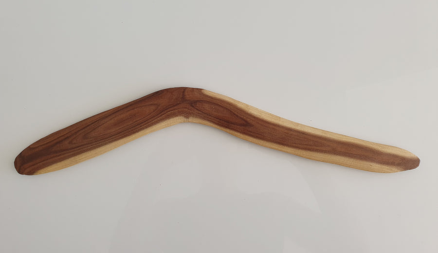 Indigenous-Art-Wood-Carving-Boomerang-1-Robert-Tilmouth