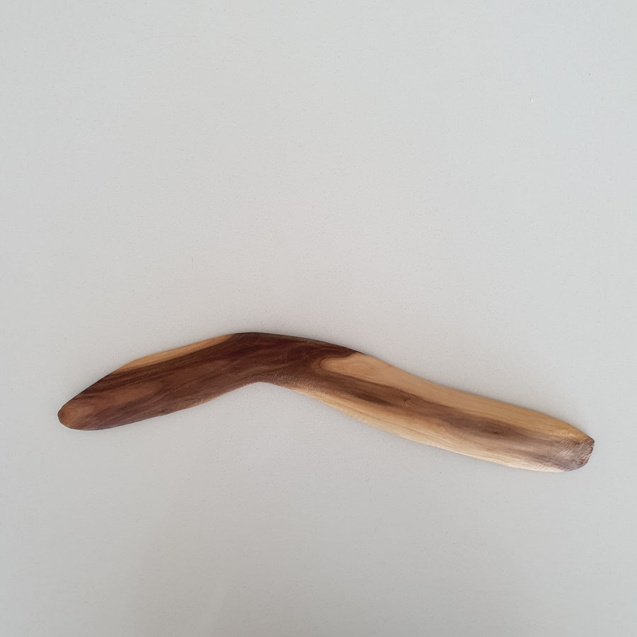 Indigenous-Art-Wood-Carving-Boomerang-4-Robert-Tilmouth